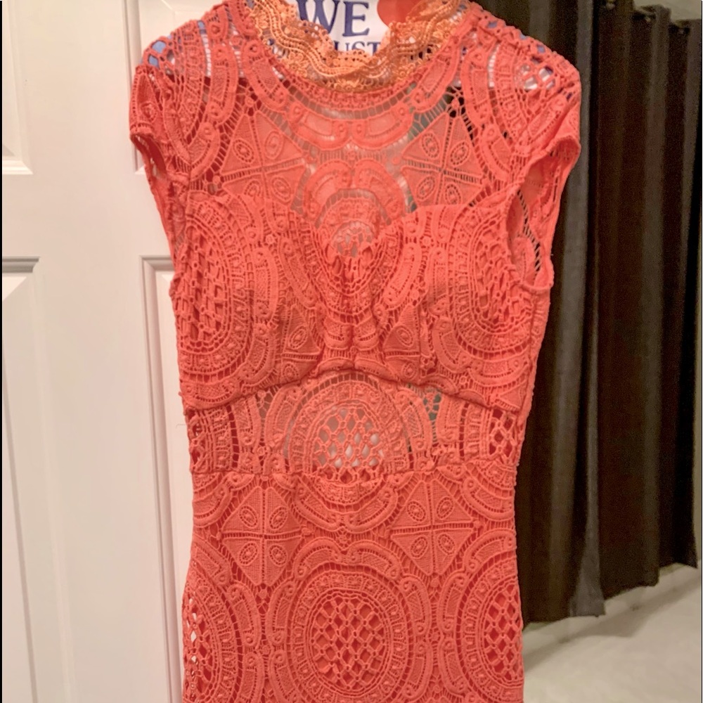 Bebe pink dress